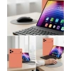 USLUCAN ALIŞVERİŞ Tablet Bilgisayar Klavye Kılıf Stylus ve Cam Hediyeli