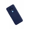 USLUCAN ALIŞVERİŞ Tecno Camon 16 Kılıf Nano içi Kadife Silikon - Lacivert