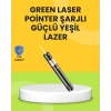 USLUCAN ALIŞVERİŞ Uzun Mesafe Görünürlüklü Yeşil Lazer Pointer Şarjlı
