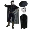 USLUCAN ALIŞVERİŞ V For Vendetta Maskesi Şapka Pelerin Seti