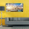 USLUCAN ALIŞVERİŞ Venedik ve Gondollar Kanvas Tablo 60 x 120