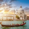 USLUCAN ALIŞVERİŞ Venedik ve Gondollar Kanvas Tablo 60 x 120