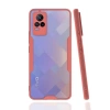USLUCAN ALIŞVERİŞ Vivo V21e Kılıf Platin Silikon - Pembe