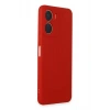 USLUCAN ALIŞVERİŞ Vivo Y16 Kılıf First Silikon - Kırmızı