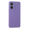 USLUCAN ALIŞVERİŞ Vivo Y16 Kılıf First Silikon - Lila