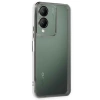 USLUCAN ALIŞVERİŞ Vivo Y17S Kılıf Lensli Silikon - Gümüş