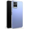 USLUCAN ALIŞVERİŞ Vivo Y21S Kılıf Lüx Şeffaf Silikon