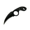 USLUCAN ALIŞVERİŞ W HRT2 Tırtıklı Karambit 17 cm - Özel Kılıflı