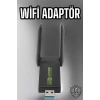 USLUCAN ALIŞVERİŞ Wifi Adaptör Çift Bantlı Kablosuz Wifi Adaptörü