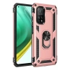 USLUCAN ALIŞVERİŞ Xiaomi Mi 10T Pro Kılıf Sofya Yüzüklü Silikon Kapak - Rose