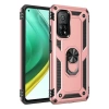 USLUCAN ALIŞVERİŞ Xiaomi Mi 10T Pro Kılıf Sofya Yüzüklü Silikon Kapak - Rose