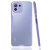 USLUCAN ALIŞVERİŞ Xiaomi Mİ 11 Lite Kılıf Platin Silikon - Lila