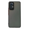 USLUCAN ALIŞVERİŞ Xiaomi Mi 12 Lite Kılıf Montreal Silikon Kapak - Siyah