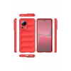 USLUCAN ALIŞVERİŞ Xiaomi Mi 13 Lite Kılıf Optimum Silikon - Kırmızı