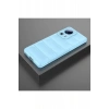 USLUCAN ALIŞVERİŞ Xiaomi Mi 13 Lite Kılıf Optimum Silikon - Sky Blue
