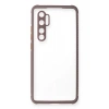 USLUCAN ALIŞVERİŞ Xiaomi Mi Note 10 Lite Kılıf Miami Şeffaf Silikon - Açık Mor
