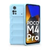 USLUCAN ALIŞVERİŞ Xiaomi Poco M4 Pro 4G Kılıf Optimum Silikon - Sky Blue