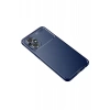 USLUCAN ALIŞVERİŞ Xiaomi Poco M5 Kılıf Auto Focus Karbon Kapak - Lacivert