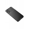 USLUCAN ALIŞVERİŞ Xiaomi Poco M5 Kılıf Auto Focus Karbon Kapak - Siyah