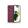 USLUCAN ALIŞVERİŞ Xiaomi Poco X5 5G Kılıf Optimum Silikon - Bordo
