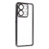USLUCAN ALIŞVERİŞ Xiaomi Poco X6 Pro Kılıf Lensli Silikon - Siyah