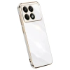 USLUCAN ALIŞVERİŞ Xiaomi Poco X6 Pro Kılıf Volet Silikon - Beyaz