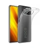 USLUCAN ALIŞVERİŞ Xiaomi Pocophone X3 Kılıf Lüx Şeffaf Silikon