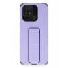 USLUCAN ALIŞVERİŞ Xiaomi Redmi 10C Kılıf Mega Standlı Silikon - Lila