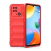 USLUCAN ALIŞVERİŞ Xiaomi Redmi 10C Kılıf Optimum Silikon - Kırmızı