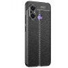 USLUCAN ALIŞVERİŞ Xiaomi Redmi 12C Kılıf Auto Focus Kapak - Siyah