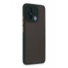 USLUCAN ALIŞVERİŞ Xiaomi Redmi 12C Kılıf Montreal Silikon Kapak - Yeşil