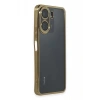 USLUCAN ALIŞVERİŞ Xiaomi Redmi 13C Kılıf Lensli Silikon - Gold