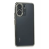 USLUCAN ALIŞVERİŞ Xiaomi Redmi 13C Kılıf Lensli Silikon - Gümüş