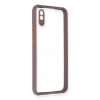 USLUCAN ALIŞVERİŞ Xiaomi Redmi 9A Kılıf Miami Şeffaf Silikon - Açık Mor
