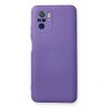 USLUCAN ALIŞVERİŞ Xiaomi Redmi Note 10 Kılıf Nano içi Kadife Silikon - Mor
