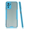 USLUCAN ALIŞVERİŞ Xiaomi Redmi Note 10 Kılıf Platin Silikon - Mavi