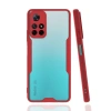 USLUCAN ALIŞVERİŞ Xiaomi Redmi Note 11T Kılıf Platin Silikon - Kırmızı