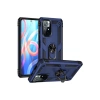 USLUCAN ALIŞVERİŞ Xiaomi Redmi Note 11T Kılıf Sofya Yüzüklü Silikon Kapak - Lacivert