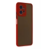 USLUCAN ALIŞVERİŞ Xiaomi Redmi Note 12 4G Kılıf Montreal Silikon Kapak - Kırmızı