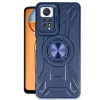 USLUCAN ALIŞVERİŞ Xiaomi Redmi Note 12 Pro 4G Kılıf Lincoln Silikon - Lacivert