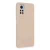 USLUCAN ALIŞVERİŞ Xiaomi Redmi Note 12 Pro 4G Kılıf Nano içi Kadife Silikon - Pudra