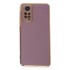 USLUCAN ALIŞVERİŞ Xiaomi Redmi Note 12 Pro 4G Kılıf Volet Silikon - Mor