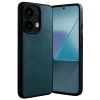 USLUCAN ALIŞVERİŞ Xiaomi Redmi Note 13 Pro 4G Kılıf Aras Deri Kapak - Koyu Yeşil