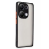 USLUCAN ALIŞVERİŞ Xiaomi Redmi Note 13 Pro 4G Kılıf Montreal Silikon Kapak - Siyah