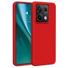 USLUCAN ALIŞVERİŞ Xiaomi Redmi Note 13 Pro 5G Kılıf First Silikon - Kırmızı