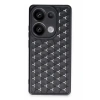 USLUCAN ALIŞVERİŞ Xiaomi Redmi Note 13 Pro 5G Kılıf Petek Silikon Kapak - Siyah