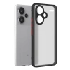 USLUCAN ALIŞVERİŞ Xiaomi Redmi Note 13 Pro Plus Kılıf Montreal Silikon Kapak - Siyah