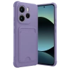 USLUCAN ALIŞVERİŞ Xiaomi Redmi Note 14 4G Kelvin Kartvizitli Silikon - Lila