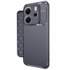 USLUCAN ALIŞVERİŞ Xiaomi Redmi Note 14 4G Kılıf Auto Focus Karbon Kapak - Lacivert
