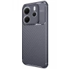 USLUCAN ALIŞVERİŞ Xiaomi Redmi Note 14 4G Kılıf Auto Focus Karbon Kapak - Lacivert